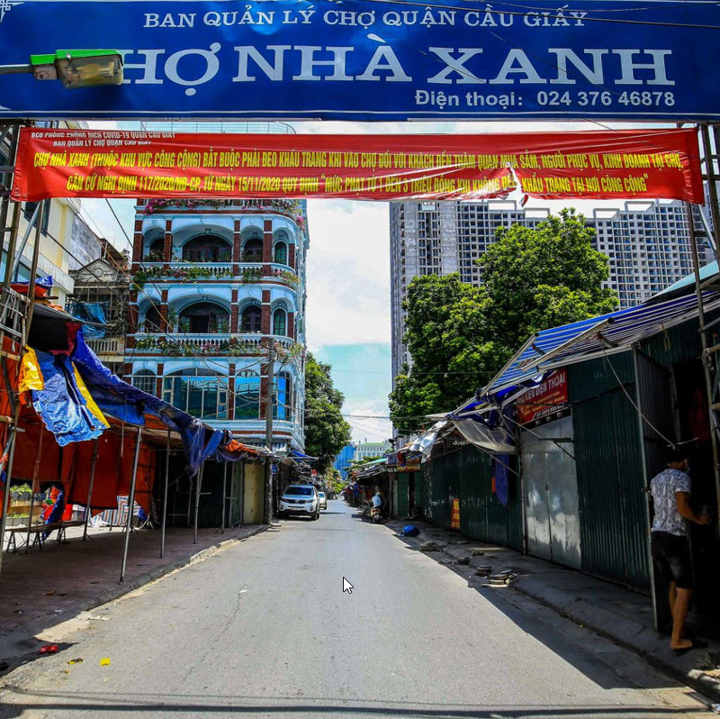 Chợ Nhà Xanh - Thiên Đường Mua Sắm Giá Rẻ Gần Ping Diamond Hotel